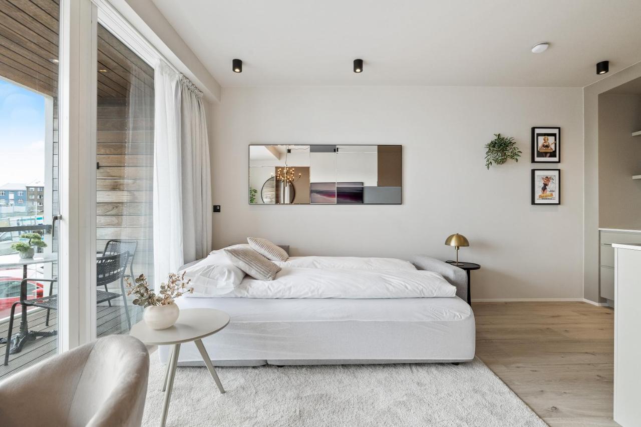 Brand New Downtown Harbor Apartment เรคยาวิก ภายนอก รูปภาพ